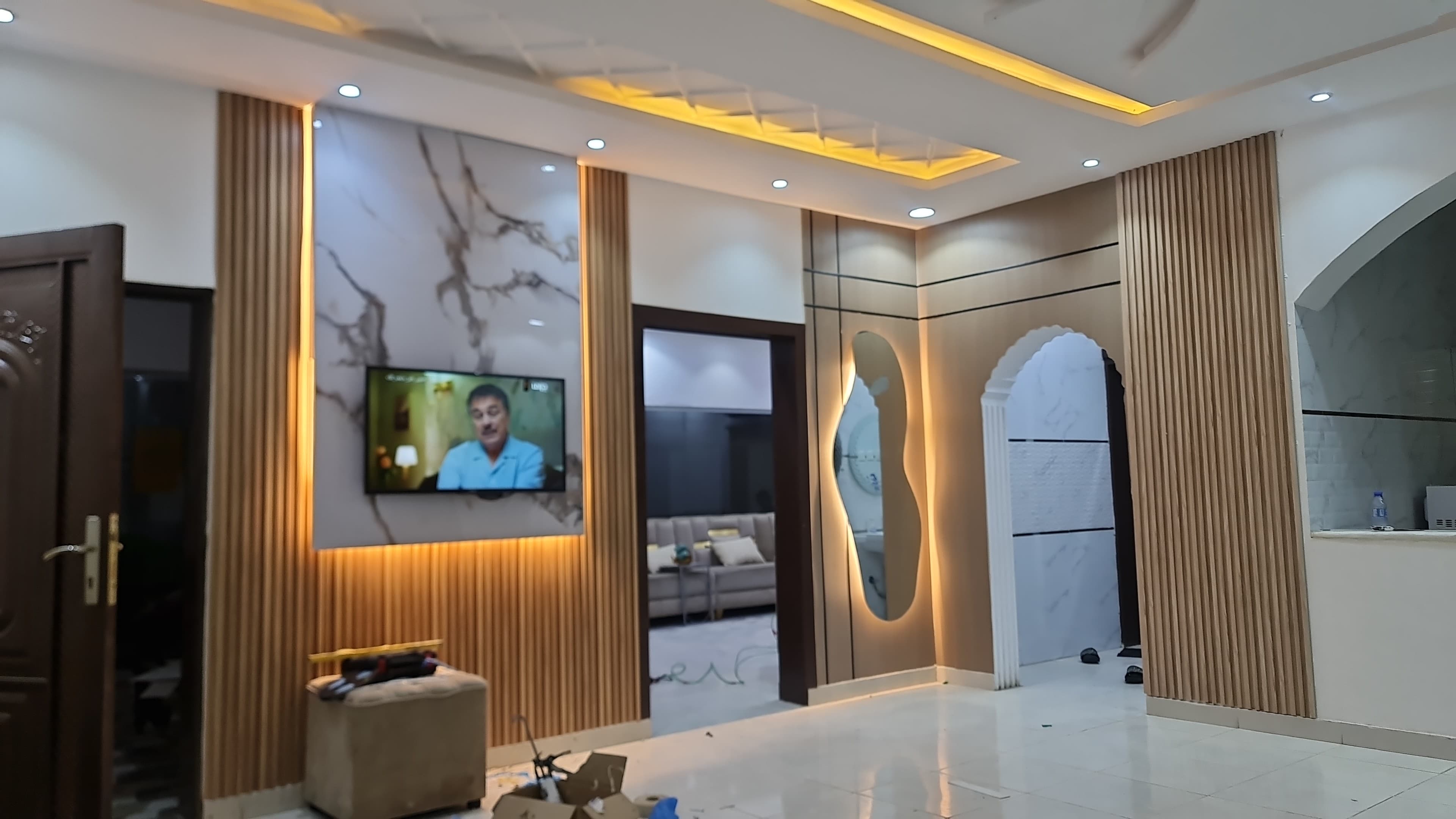 ديكور ورق جدران صالة مكة